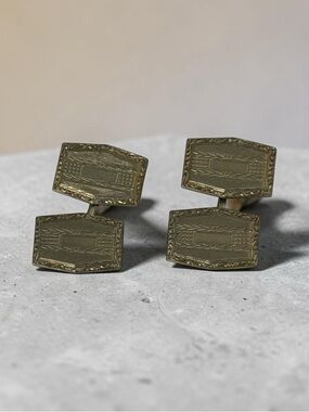 🫶🏻 Vintage Hayward Rectangular Cufflinks